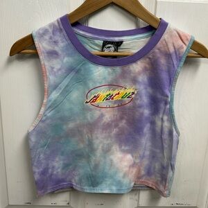 Santa Cruz Skateboards Cotton Candy Tank Top Sz.Lg